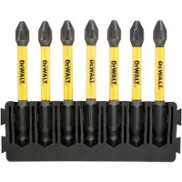 DeWalt 7PC 57MM PH2 BAR FLEXTORQ