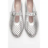 Forever & Always Arian Leder Ballerina Damen