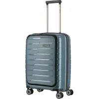 Travelite Air Base 4 Wiel Trolley S Front-Pocket ice blue