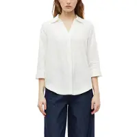 s.Oliver Hemdbluse mit 3/4-Ärmeln