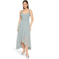 Vera Mont Abendkleid "Damen mit Volant" Ohne Tasche Wickel-Design