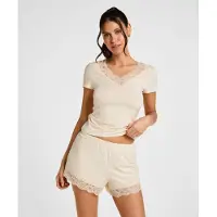 Hunkemoller Pyjama Set Nana Weiß