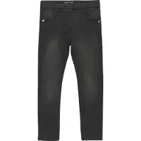 Minymo Jeggings - Slim Fit - Grey Black - - 4 Jahre (104) - Leggings