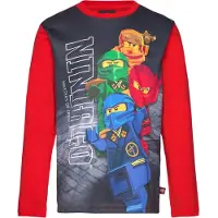 LEGO kidswear NINJAGO LONG SLEEVE T-shirt – Lwtaffy 620 red (349) 110