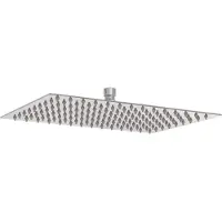 vidaXL Regenbrause Edelstahl 304 30x20 cm Rechteckig