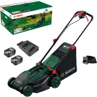 Bosch Rotak 18v2-38 Set Elektrischer Rasenmäher