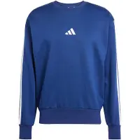 Adidas Essentials 3 Stripes Fleece Sweatshirt