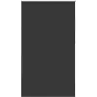 vidaXL Verdunkelungsrollo Schwarz 135x210 cm Stoffbreite 131,6 cm