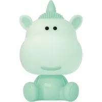 Luxus Europe - Nachtlampe Kinderzimmer Unicorny Mintgrün - Draadloos LED Nachtlampje Kinderen - USB-C Oplaadbaar