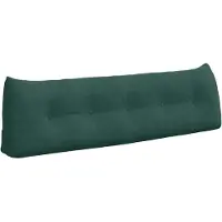 vidaXL Rückenkissen Dunkelgrün 160 x 24 x 50 cm Samt 42014547
