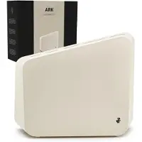 Paul Wirths Messerblock ARK aus Gummibaumholz, unbestückt, 32,3 x 8,5 x 23,8 cm