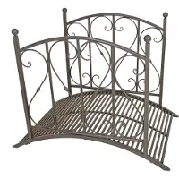 Garden Pleasure Gartenbrücke YASUR mit Geländer