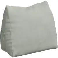 vidaXL Rückenkissen Hellgrau 60 x 20 x 50 cm Cordstoff