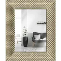 MendeFrames H225 Wandspiegel Modern gold 60x90 cm