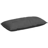 vidaXL Rücken Kissen Dunkelgrau 100 x 50 cm Cordstoff