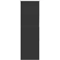 vidaXL Verdunkelungsrollo Schwarz 40x175 cm Stoffbreite 35,7 cm