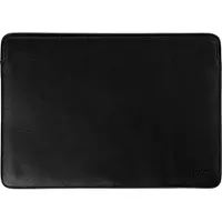 Accezz Leather Laptop Hülle fur das Apple MacBook 15 Zoll - Laptop Sleeve - Schwarz