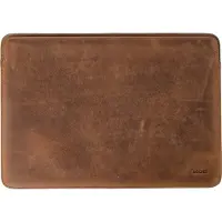 Accezz Leather Laptop Hülle fur das Apple MacBook 16 Zoll - Laptop Sleeve - Cognac
