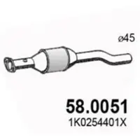 Asso Marmitte Srl Katalysator 58.0051