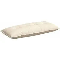 vidaXL Rücken Kissen Creme 120 x 50 cm Cordstoff