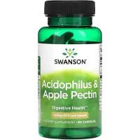 Swanson Health Products Swanson Acidophilus & Apfel Pektin 90 Pc