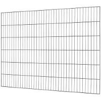 Floraworld Einstabmatten-Zaun Classic 200 x 150 cm anthrazit
