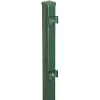 Floraworld Zaunpfosten »Classic«, Stahl, BxHxL: 4 x 4 x 100 cm - gruen