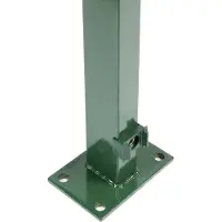 Floraworld Zaunpfosten, Stahl, BxHxL: 15 x 10 x 129,3 cm - gruen