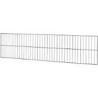 Floraworld Einstabmatten-Zaun Classic 200 x 50 cm anthrazit