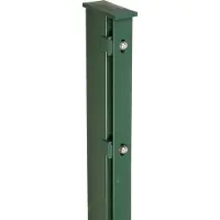 Floraworld Zaunpfosten, Stahl, BxHxL: 6 x 4 x 260 cm - gruen