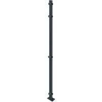 Floraworld Eckpfosten, Stahl, BxHxL: 15 x 10 x 149,3 cm - grau