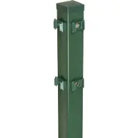 Floraworld Eckpfosten, Stahl, BxHxL: 6 x 6 x 240 cm - gruen