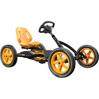 BERG Tretfahrzeug Go-Kart Buddy PRO, schwarz, LxBxH: 110x65x50-65 cm; 28.24.00.00
