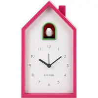 Karlsson - Wecker Modern Cuckoo - Leuchtendes Rosa - 6x12x20cm