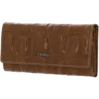 PICARD Leder Geldbörse Key Largo 1 Long Wallet Cognac hellbraun
