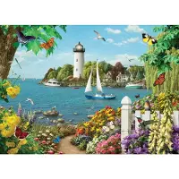 Cobble Hill Puzzle XXL Pieces - By the Bay - 500 Teile Landschaft