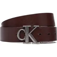 Calvin Klein Gürtel Ck Buckle Tumbled 35Mm Adj/Rev LV04D7049G Braun 95