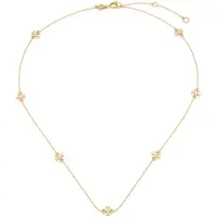 Tory Burch Halskette Delicate Icon 184442 Goldfarben