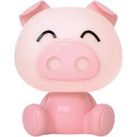 Luxus Europe - Nachtlampe Kinderzimmer Piggy Rosa - Draadloos LED Nachtlampje Kinderen - USB-C Oplaadbaar