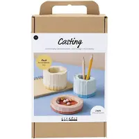 Creativ Company Kreativset Formgießen, Schreibtischhalter mit Material und Anleitung, ab 7 Jahre