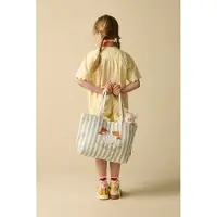 Sissy-Boy Gestreifter Shopper - Blau