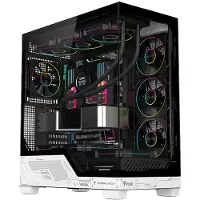 ITek NEBRALUX 01, Tower, PC, Weiß, ATX, ITX, micro ATX, Gaming, Blau, Grün, Rot