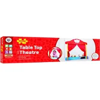 Bigjigs Holz Puppentheater Tischtheater - kreatives Rollenspiel Spielzeug