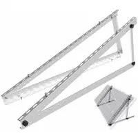 Revolt Verstellbare Aluminium-Solarpanel-Halterung, 22" / 55,6 cm, bis 150 kg