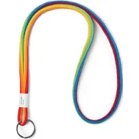 Pantone Copenhagen Design Design Schl sselanh nger Lang Schl sselanh nger zum Umh ngen Robust und farbenfroh Pride Colours Nylon Lang