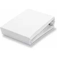 Vandyck Topper Spannbettlaken Jersey Supreme Topper White (Jersey)-2-persoons (140/150/160 x 200/210/220 cm)