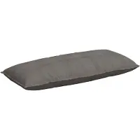 vidaXL Rücken Kissen Hellgrau 120 x 50 cm Cordstoff