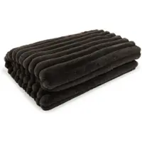 Magma Heimtex Magma Plaid Raya 140x200 cm | anthrazit - grau