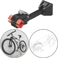 Proplus Fahrrad Wandhalterung – Halter bis 30 kg für Fahrradrahmen 25–55 mm – ideal für MTB, Trekkingbike & Citybike – platzsparende Wandmontage für Garage & Keller