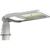 Luxula LED Straßenleuchte 50 W 4000 K neutralweiß grau IP65